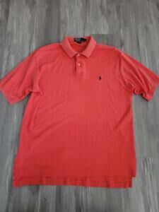 Polo Ralph Lauren Button Big Pony Polo Shirt Aztec Navajo PINK